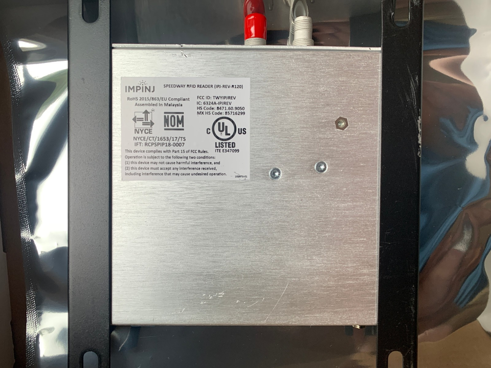 Impinj R120 Speedway Revolution UHF RFID Card Reader IPJ-REV-R120-USA2M ...