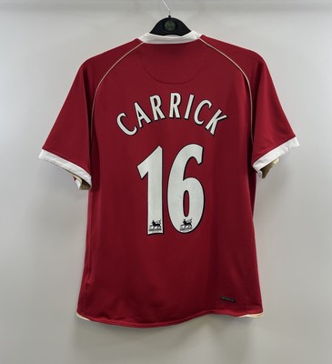 Manchester United Carrick 16 Home Football Shirt 2006/07 Adults