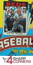 1986 TOPPS BASEBALL UNOPENED WAX BOX BBCE AUTHENTIC FROM A SEALED CASE FASC
