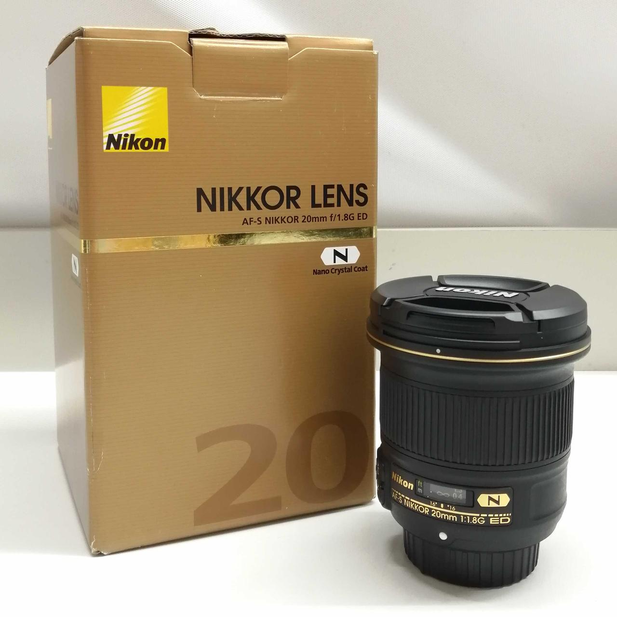 Nikon AF-S NIKKOR 20mm F/1.8G ED Objektiv – Ultra-Weitwinkel, Festbrennweite Für FX, Nano Crystal Coat