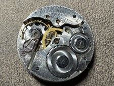 1916 HAMILTON 16S 17J PW PS GRADE 975 ADJUSTED POCKET WATCH MOVEMENT runs