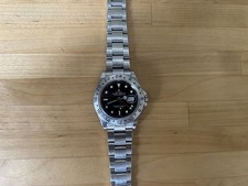 Rolex Explorer 16570 Silver Oyster Bracelet with Silver Bezel
