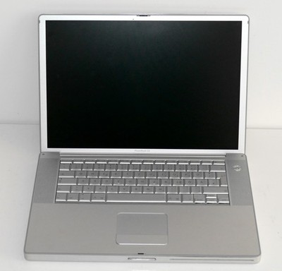 Apple PowerBook G4 15 Zoll Display 60 GB HDD 512 MB RAM ohne Ladegerät