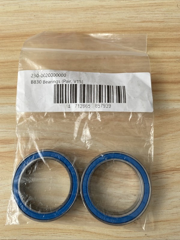 FSA BB30 Bearings Pair V15 Bottom Bracket. New