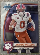 Antonio Williams 2024 Bowman University Chrome #14 Clemson Tigers