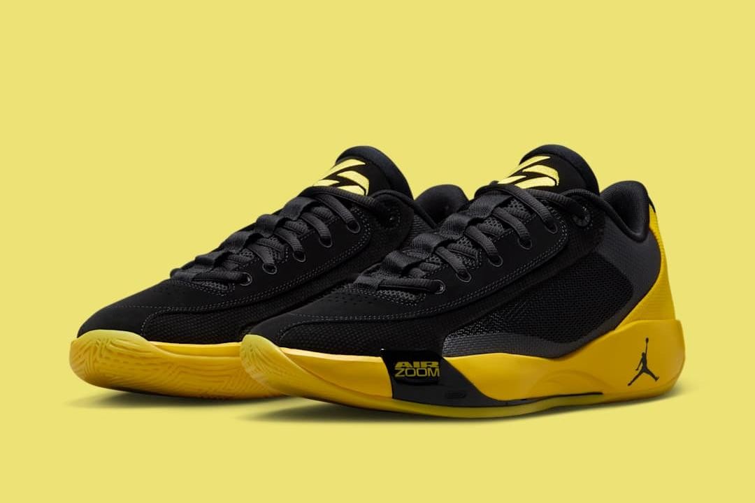 ON テニスシューズ ブラック/イエロー Nike Air Jordan Luka .77 Q54 Quai 54 Black Tour Yellow IB8835-007