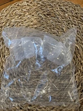 Lot 4 clear Dr. Brown’s Natural Flow Narrow Baby Bottle Replacement Cap Top Lid