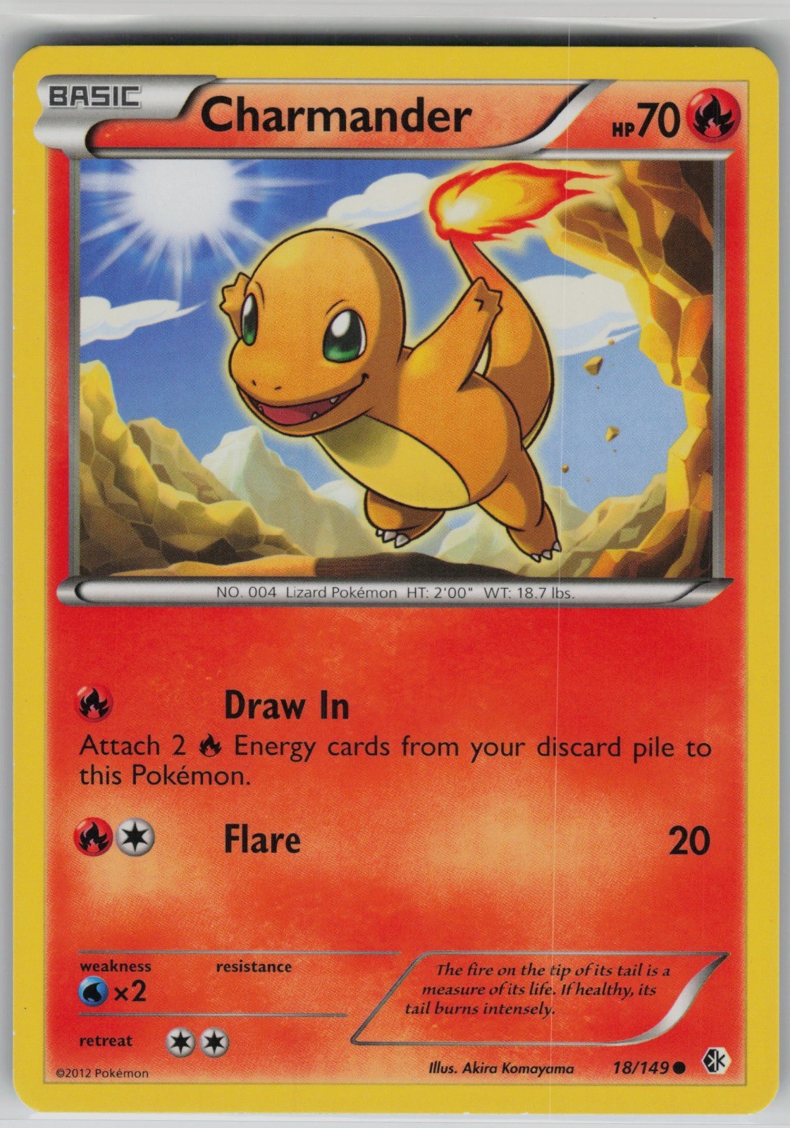 Charmander 18/149 Common Boundaries Crossed Akira Komayama
