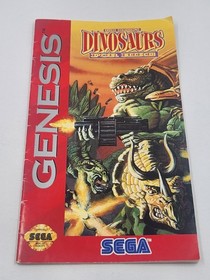 CIB Dinosaurs for Hire Sega Genesis 1993, Complete in Box - Pins Cleaned -TESTED