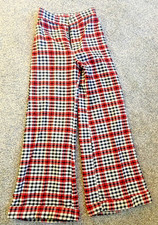 High Waisted Wide Leg Pants 1970's Sears JR Bazaar