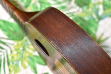 Kamaka SOPRANO PINE Blue Crest Decal 1920s