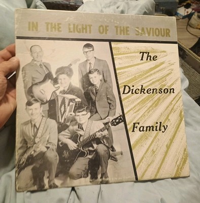 THE DICKENSON FAMILY In The Light Of The Saviour Rare Gospel Vinyl LP Ardmore Ok