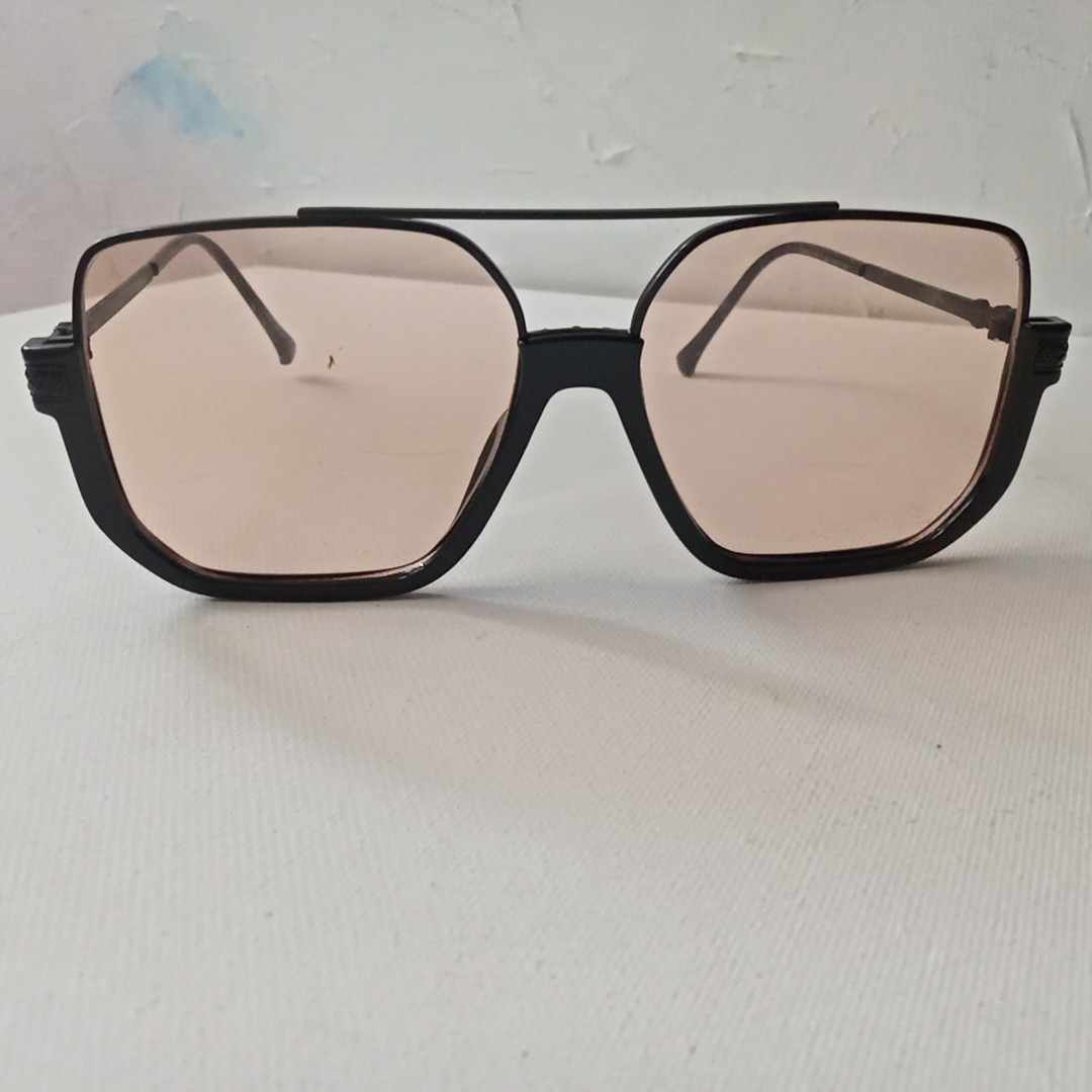 Statement Sunglasses Square Aviator Oversized Ros… - image 7