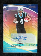 2025 Absolute Rookies Spectrum Signatures /299 Tetairoa McMillan #183 Auto 1o64