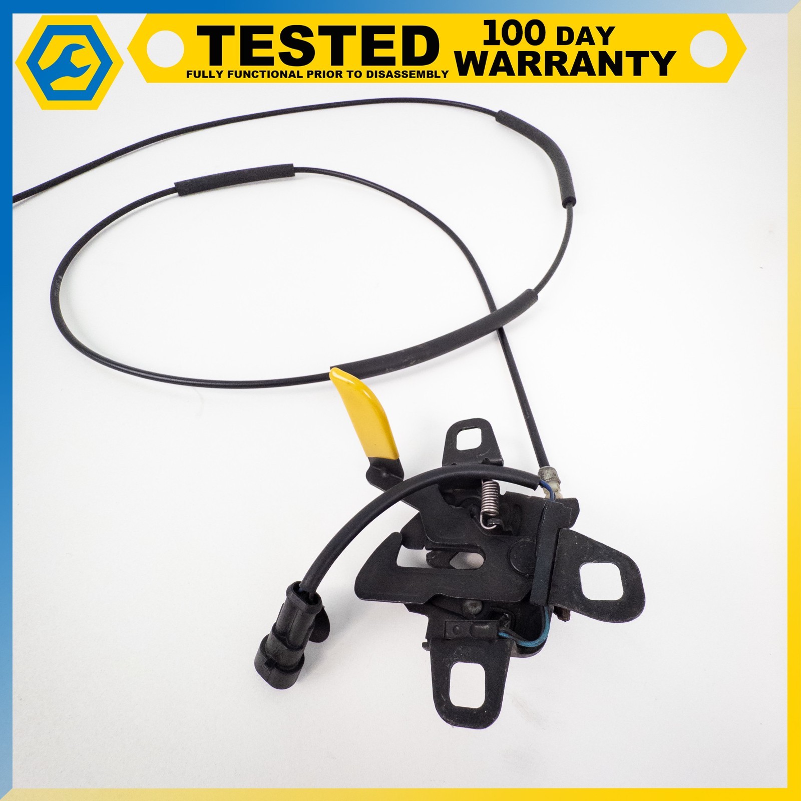 14-19 MASERATI QUATTROPORTE FRONT HOOD SAFETY CATCH LOCK LATCH CABLE OEM