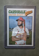 2026 Topps Heritage Victor Scott II #318 Base St. Louis Cardinals