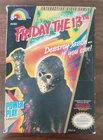 Friday The 13th (Nintendo NES)  Box W/ Instruction Booklet
