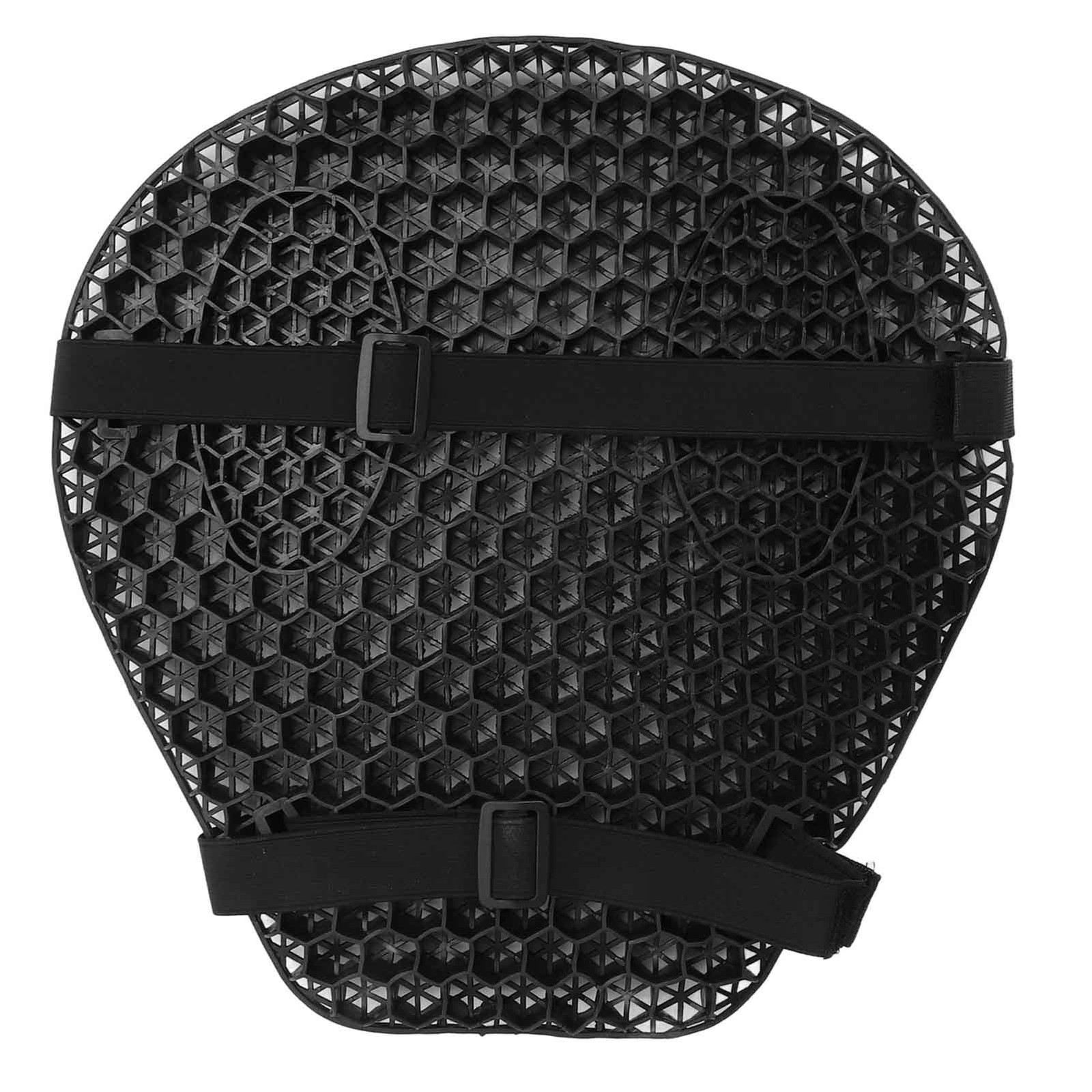 Motorcycle Gel Seat Cushion 3D Shock Absorption Pressure Relief Breathable Seat