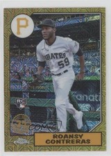 2022 Series 2 1987 Topps Chrome Silver Pack Mojo Roansy Contreras #T87C2-68 5h0