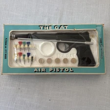 Vintage Harrington The GAT Air Pistol .177 Push Barrel Cocking