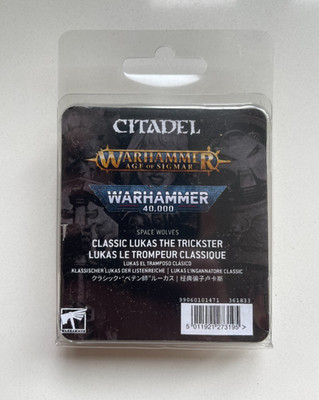 Lukas the Trickster | Warhammer 40K Space Marines | Rare OOP Metal Space Wolves