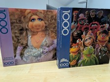 Lot of 2 vtg Springbok 1000p puzzles - Jim He...