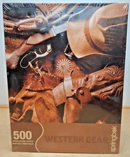 SPRINGBOK 500pc Western Gear Saddle Gun Boots Cowboy New 