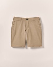 johnnie-O Mulligan Jr. Performance Shorts Boys Light Khaki Size 16 7852023 