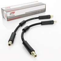 2X Bremsschlauch Bremsleitung Vorne Beidseitig FüR Audi A8 4E - 355Mm