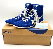 ASICS EX-EO Wrestling Boxing Shoes  1083A001  TWR900  New model BLUE×SILVER×GOLD