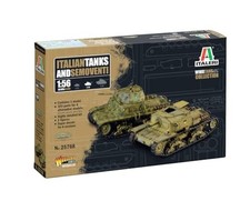 Italeri 25768 1:56 Carri armati italiani & Semoventi – modellismo, kit da cost