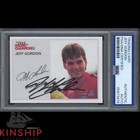 Jeff Gordon signed 1995 Racing Champions Card PSA DNA Slab NASCAR Auto C6367