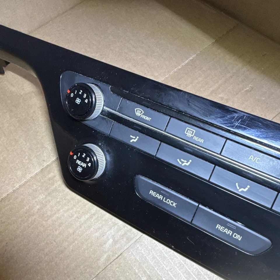 2015-2021 Kia Sedona Dash Mounted A/C Heater Temperature Climate Control OEM - Image 3 of 4