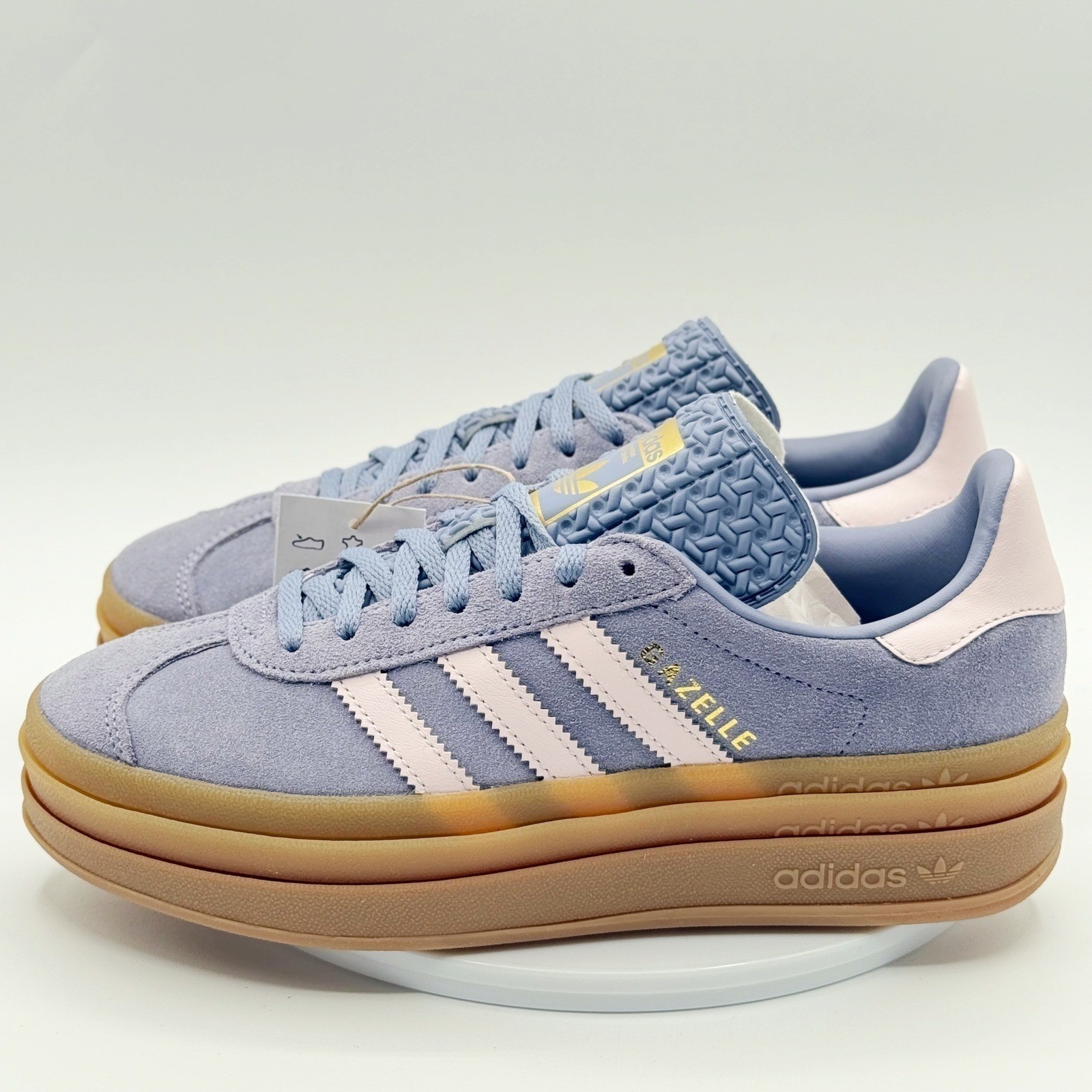 Adidas Gazelle Bold J Size 5 Big Kid Violet Purple Pink Girl