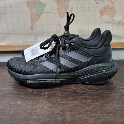 BRAND NEW Adidas Solar Glide 6 Pure Black Running Sneaker Women's Size 8.0