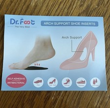5 Sets Dr Foot Arch Support Gel Shoe Inserts NIP