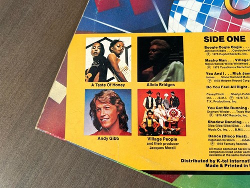 “Disco Nights” Non-Stop Original Disco Hits 1979 Vinyl LP Record (TU 2610) EX - Picture 10 of 10