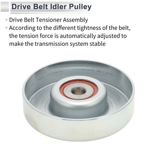Drive Belt Idler Pulley for Toyota Yaris 1999-2005 No.1660397401 1 Pc - Picture 6 of 6