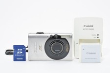 Canon IXY DIGITAL 25 IS Silver Compact Digital Camera Tested Working Japan