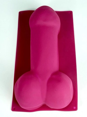 #ad Novelty Penis Cake Mold Silicone Bachelorette Party Baking Pan 11 Inch Pink $13.99