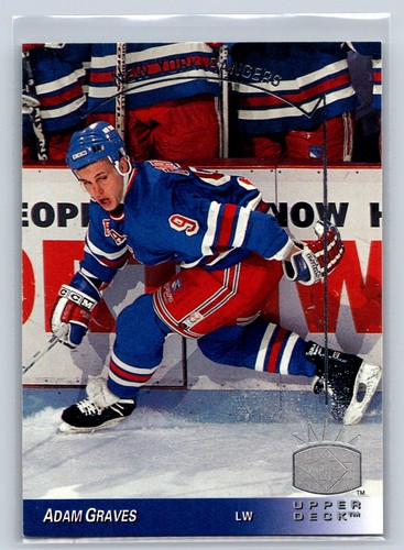 1993 Upper Deck SP Adam Graves #99 card