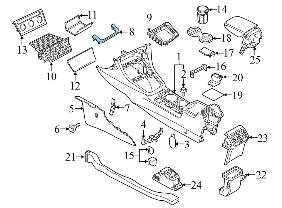 2016-2021 VW GOLF - Espelho retrovisor com AUTO DIM 3G0857511N - Imagem 4 de 4