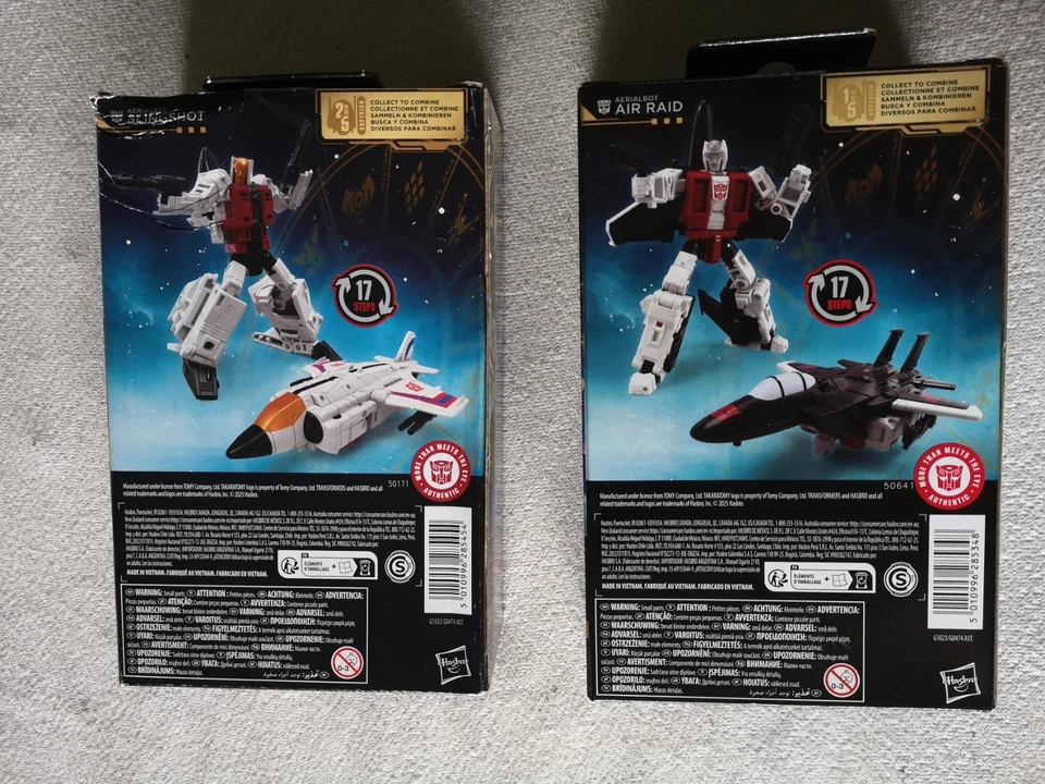 Transformers Age of The Primes Deluxe-Klasse Aerialbots Slingshot und Air Raid. - Bild 3 von 4