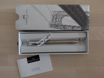 Faber Castell Ambition Füller, Federstärke M Edelstahl matt neu mit OVP