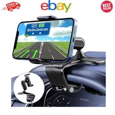 Non-Slip Car Phone Mount with 360° Rotation - Ideal for 4 to 7 Inch Phones