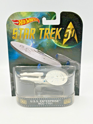Hot Wheels Retro Entertainment Star Trek U.S.S. Enterprise NCC-1701