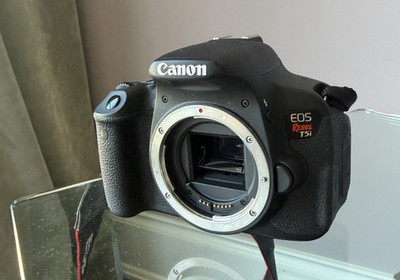 Canon EOS Rebel T8i 24.1MP DSLR Camera - Black (Body Only)