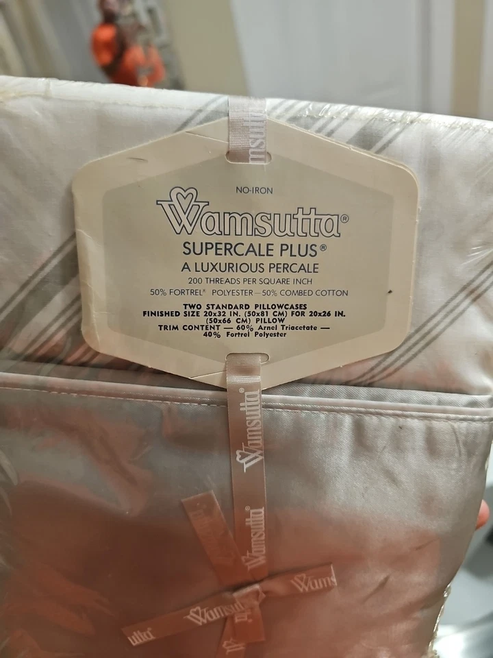 New Wamsutta Supercale Plus Full Double Fitted Sheet - Image 4 of 4
