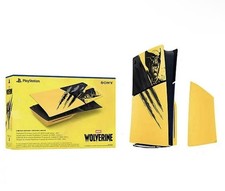 PS5 Slim Console Cover Marvel  s Wolverine Battle Yellow Limited Edition Presale