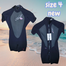 O'NEILL Women's Bahia 2:1 Wetsuit SIZE 4 Double Neck Sealed New with Tags